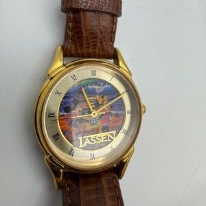 Working Disney MICKEY And MINNIE MOUSE beach scene Watch CHRISTIAN RIESE LASSEN